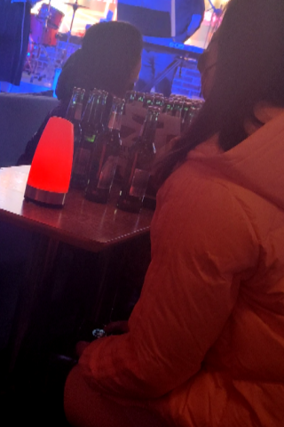 4k街拍酒吧肉丝长靴