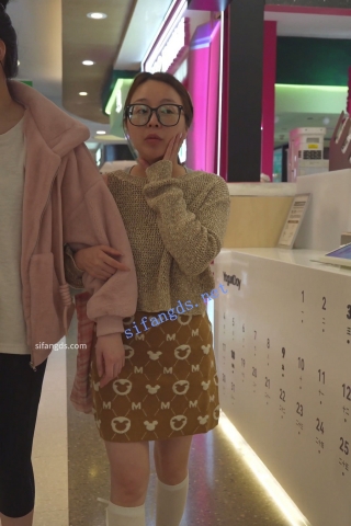 (BC-AA-538)喜欢豹纹的小姐姐..豹纹发圈搭配豹纹骚窄内逛街